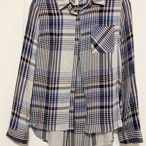 Como Vintage Multicolor Plaid Shirt